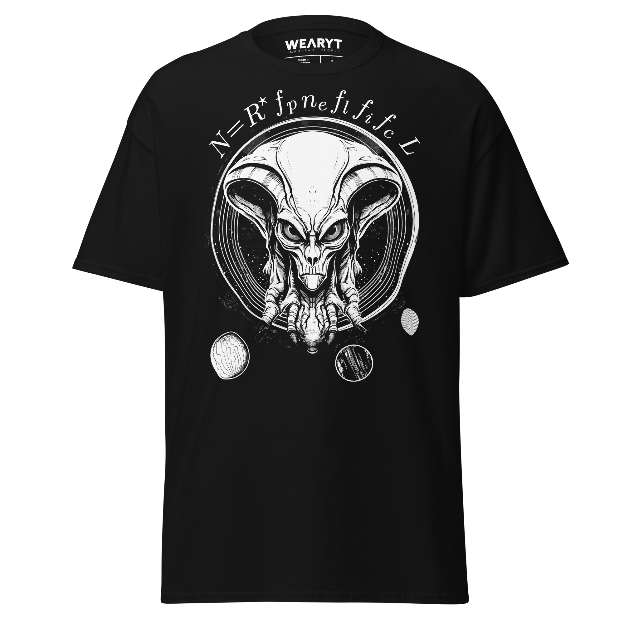 T-shirt – L’équation de Drake – Noir T-Shirts Wearyt