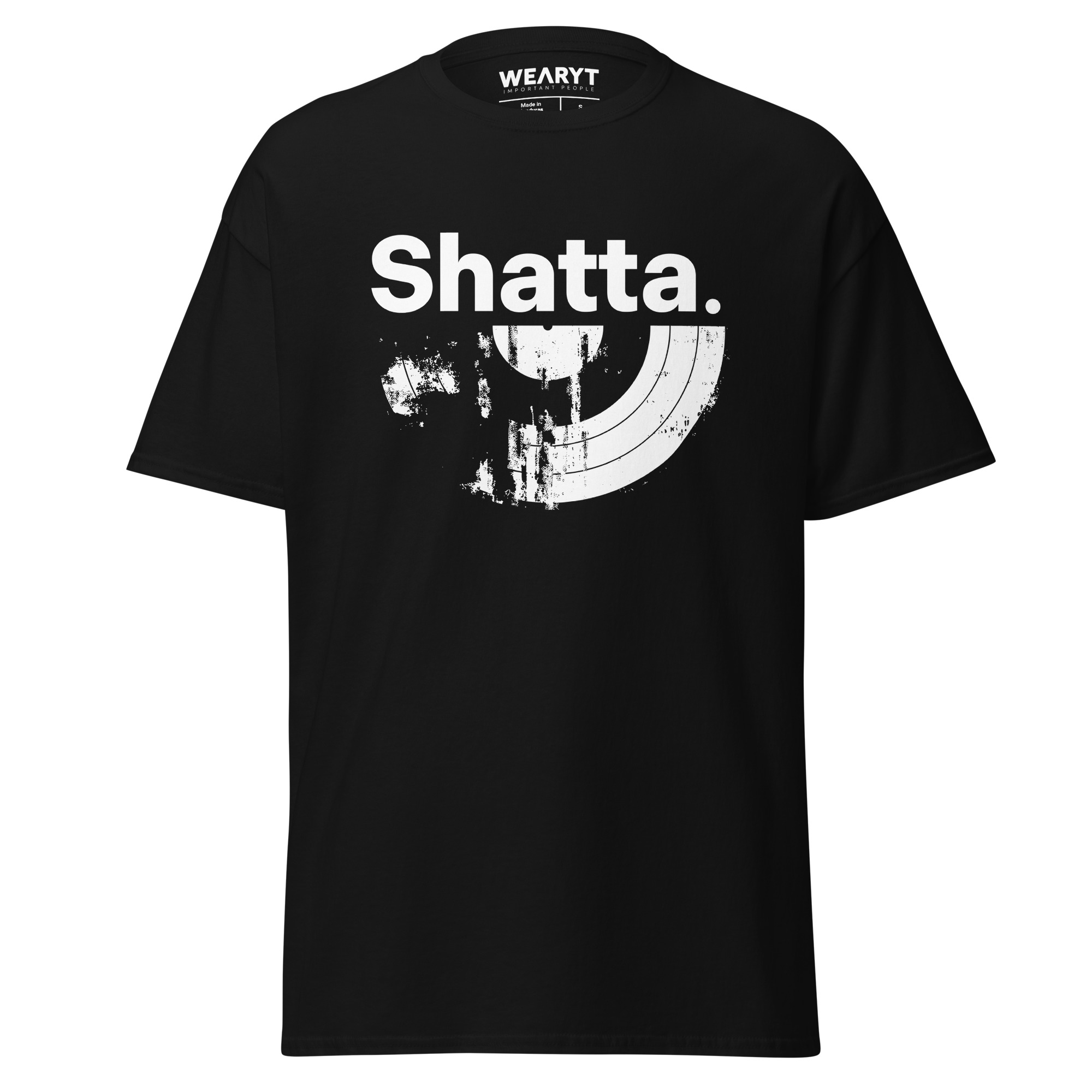 T-shirt – Shatta – Black Men's Clothing Wearyt