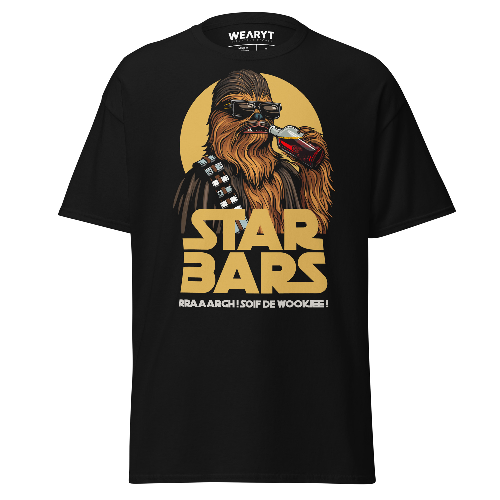 T-shirt – Star Bars – Rraaargh ! Soif de Wookiee ! T-Shirts Wearyt