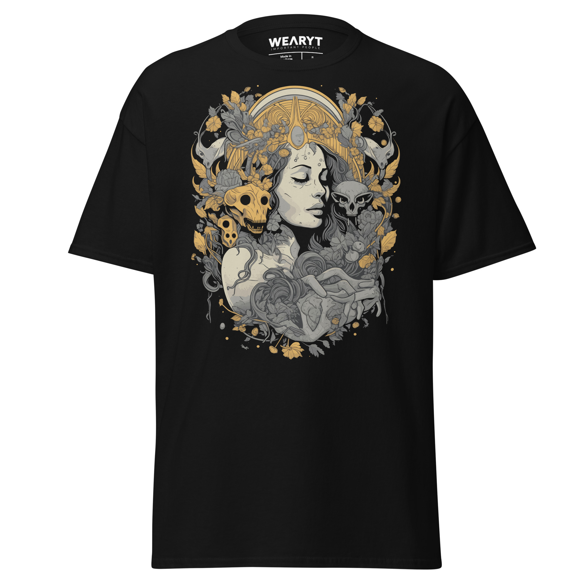 T-shirt – Dark Beauty – Gothic Muse T-Shirts Wearyt