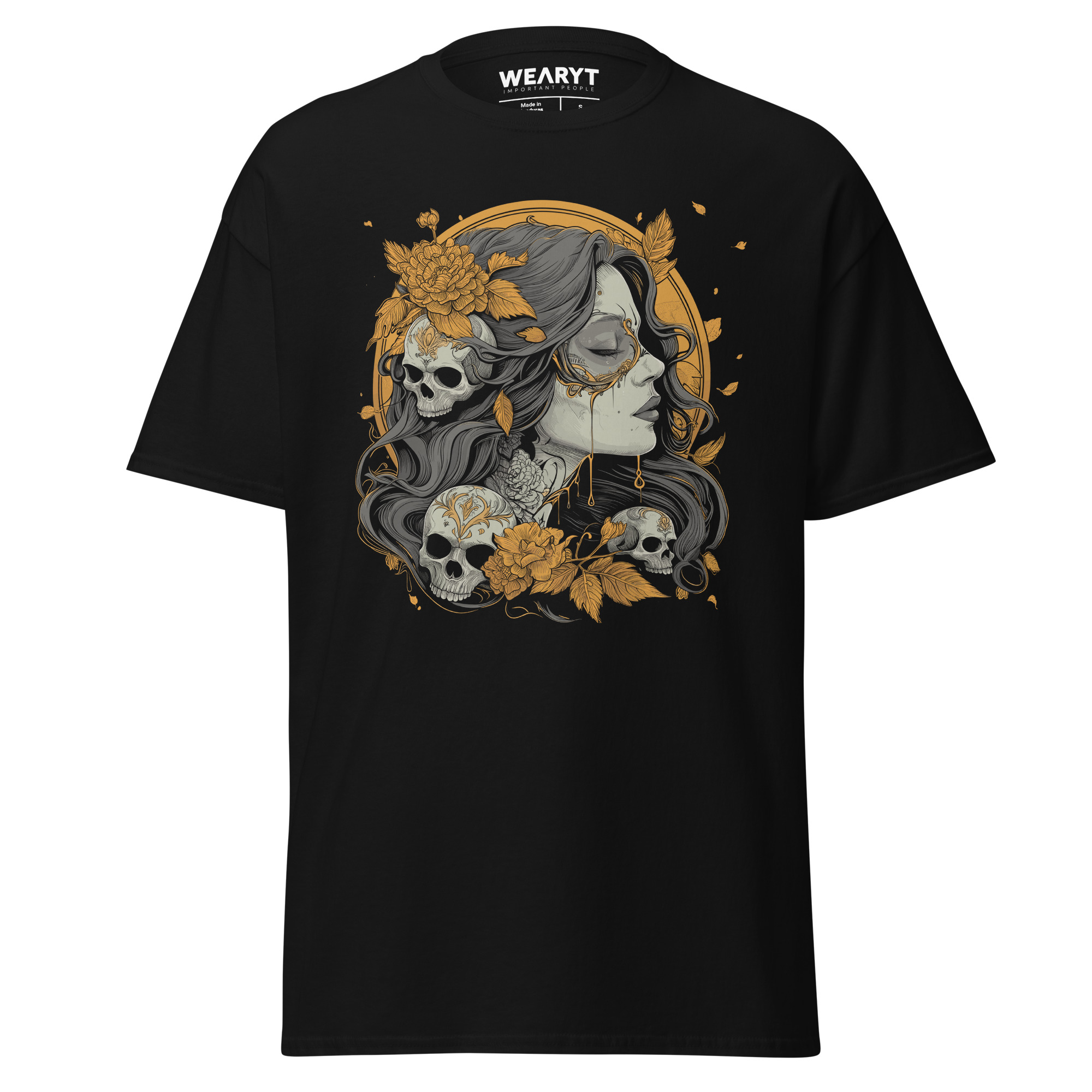 T-shirt – Dark Beauty – Macabre Serenity Men's Clothing Wearyt