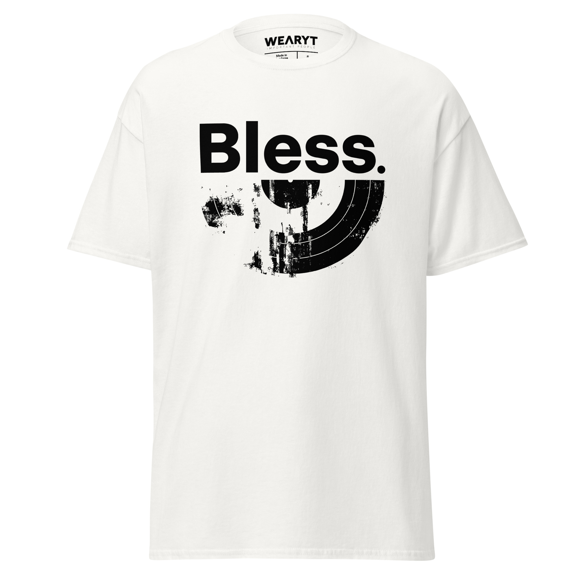 T-shirt – Bless – White Men's Clothing Wearyt