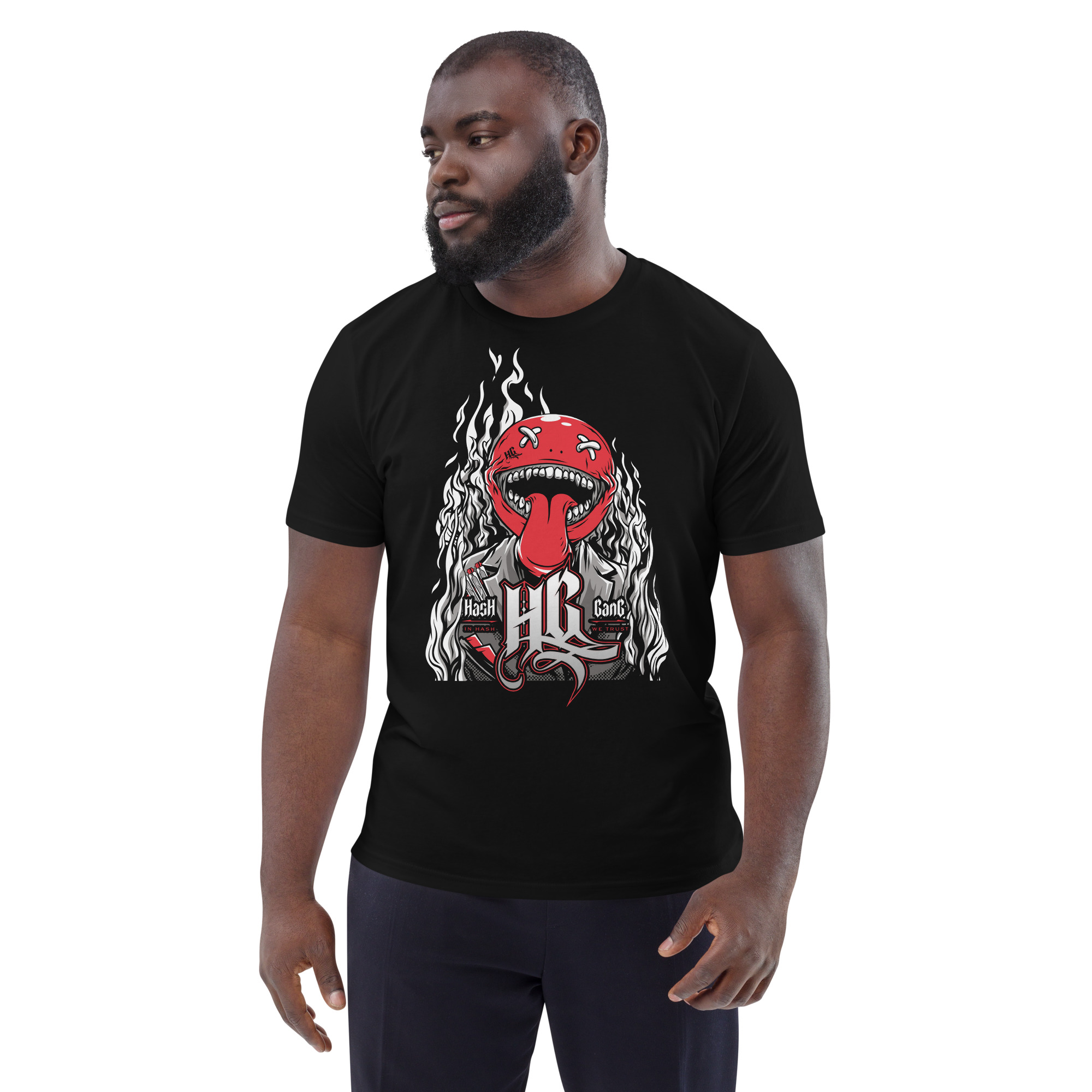 T-shirt – Hash Gang – Red Lebanese Men's Clothing Wearyt