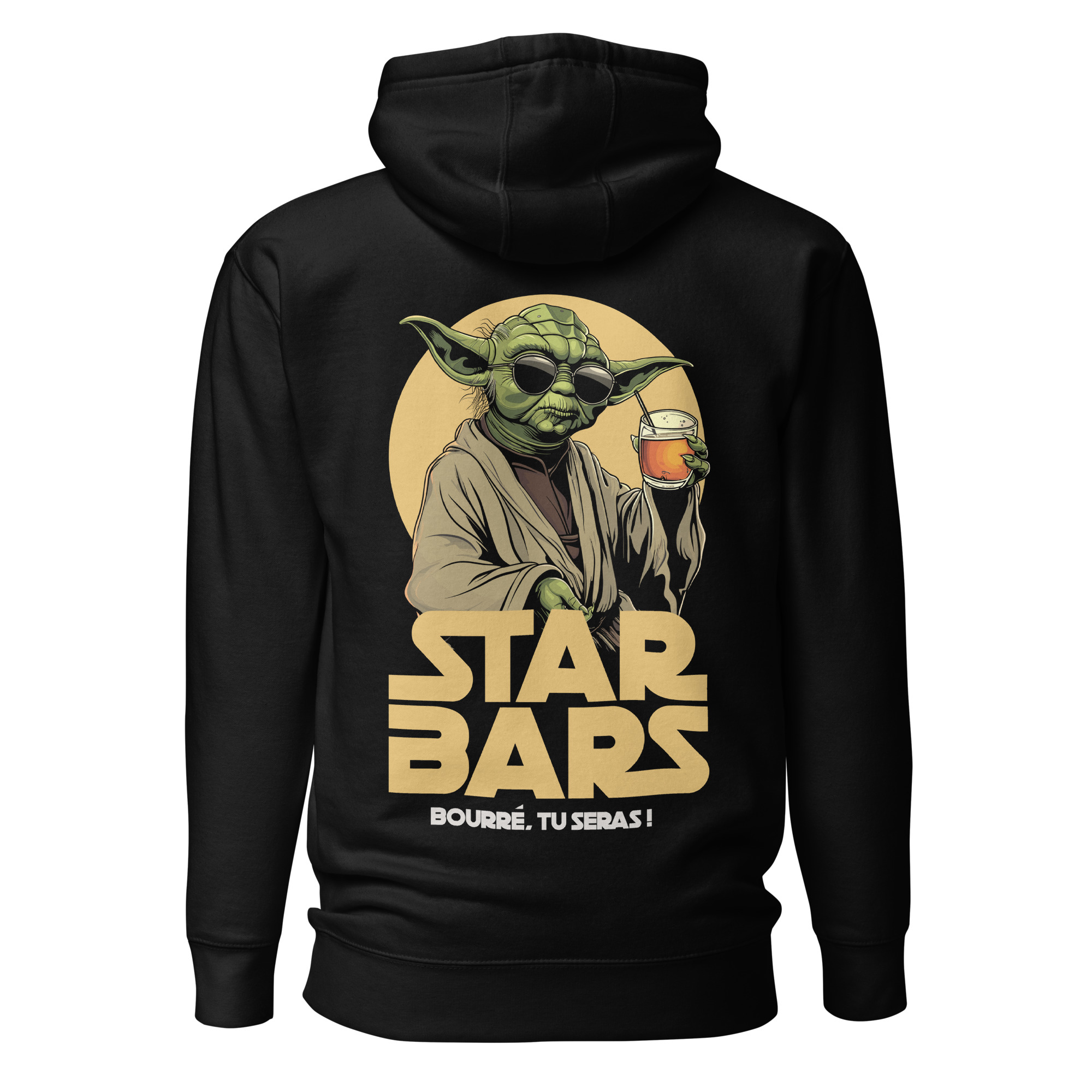 Sweat à Capuche – Star Bars – Drunk, you will be Hoodies Wearyt