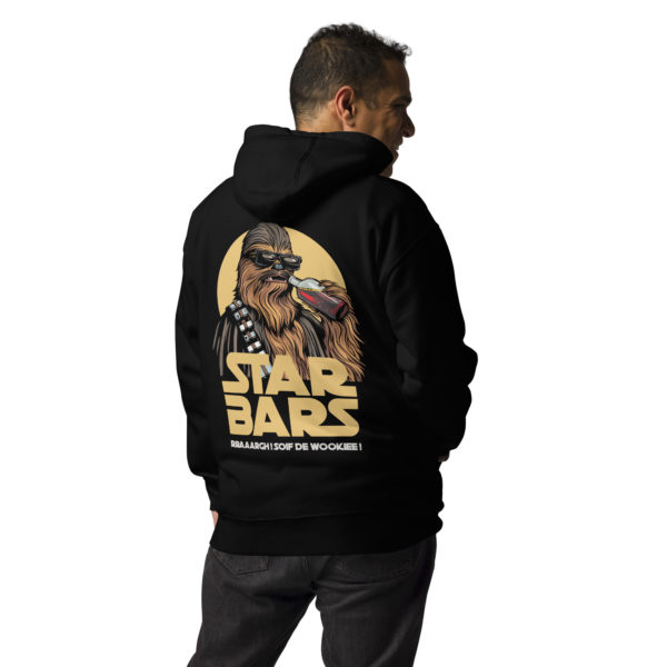 Hoodie – Star Bars – Rraaargh, thirsty for Wookiee Hoodies Wearyt