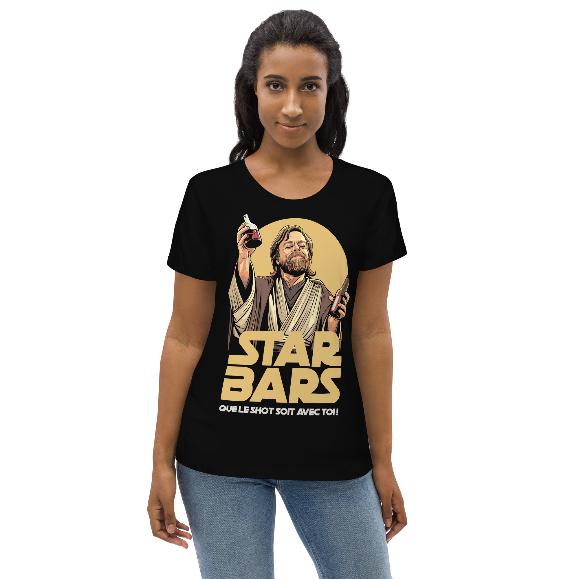 T-shirt femme – Star Bars – Que le shot soir avec toi T-shirts Wearyt