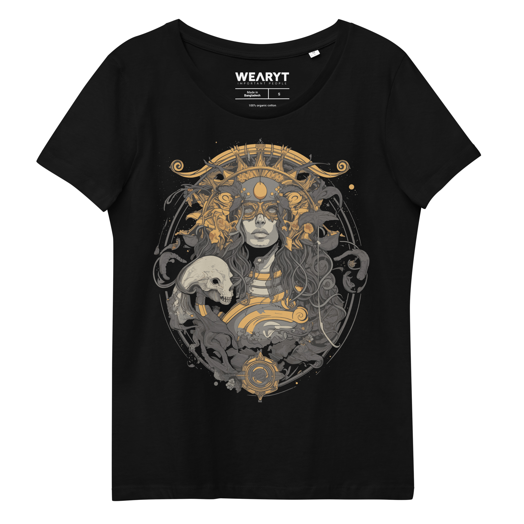 T-shirt femme – Dark Beauty – Noir Reverie T-shirts Wearyt